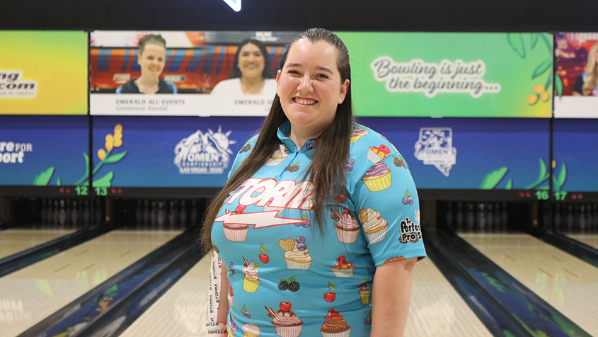 Jessica Torrez holds the Diamond All-Events lead